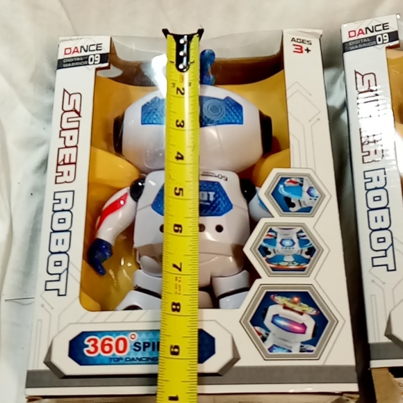 Super Robot Dancing 360 Spinway Digital Warrior 09, Top Dancing Set New Open Box - Picture 8 of 8